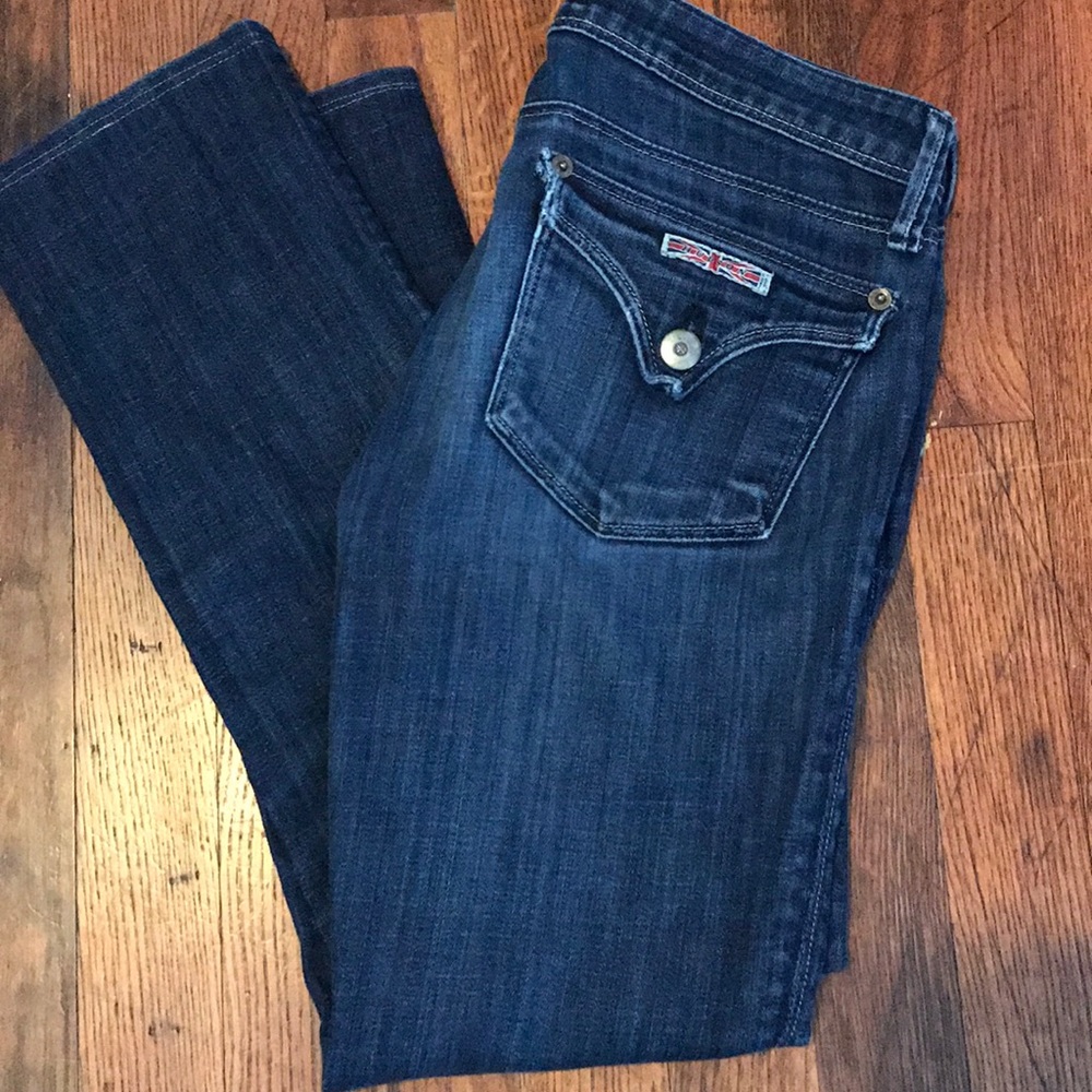 Hudson Straight Leg Jeans,  Size: 2 Short